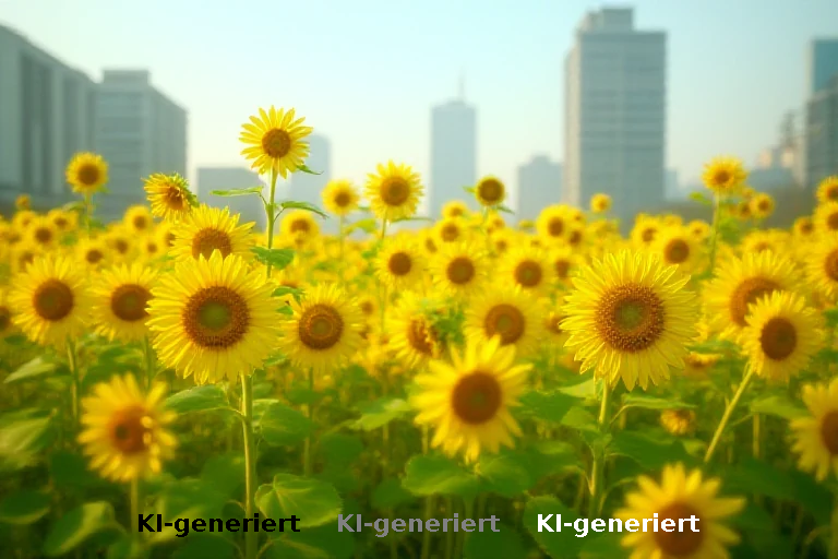 Stadtmarketing oder ökologische Utopie? Das Sonnenblumenfeld als Instrument der Aufwertung