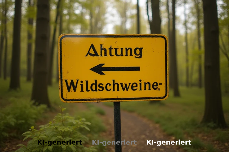 Städtische Warnung vor Wildschwein-Invasion: Vorsicht vor Frischlingen und Schweinepest-Risiko