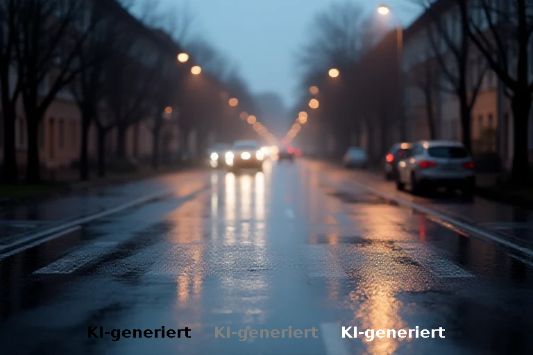 Starkregen überlastet Entwässerungssystem in Harburg und sperrt B73