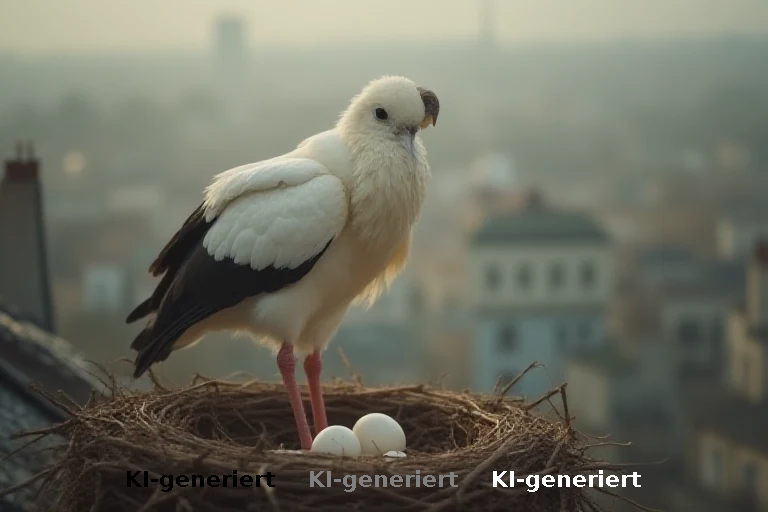 Storchennachwuchs in Mülheim: Naturschutz warnt vor Erschöpfung der Eltern