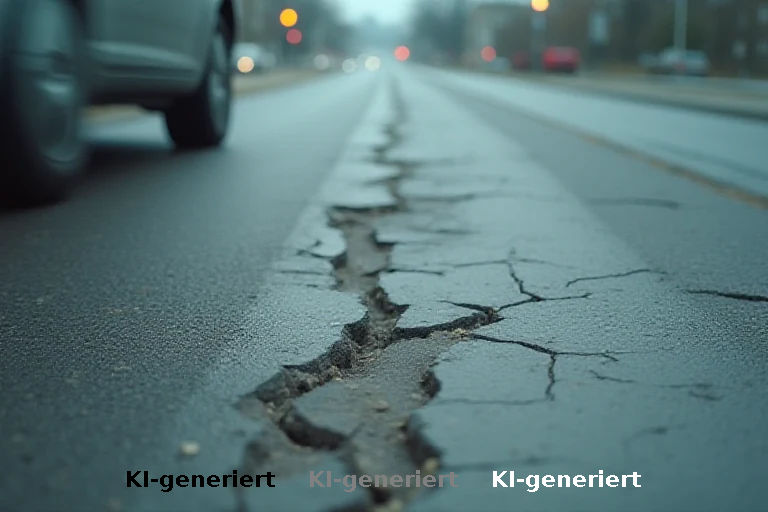 Streit um Haftung: Autofahrer fordert Gemeinde nach Brückenschaden auf