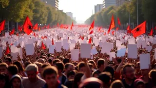 Studenten-Aufstand in Albanien: Tausende fordern Sturz der Regierung und stoppen EU-Beitritt