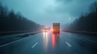 Sturm und Regen: Mehr als 50 Einsätze in Sachsen, Autobahn A4 zeitweise blockiert