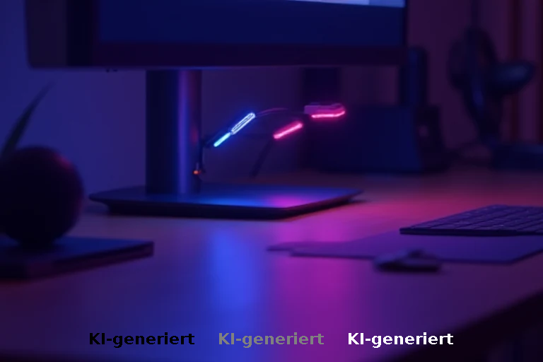 SwitchBot-Subsidiary Nanoleaf: Premium-Ständer mit Lichtinszenierung für den Schreibtisch