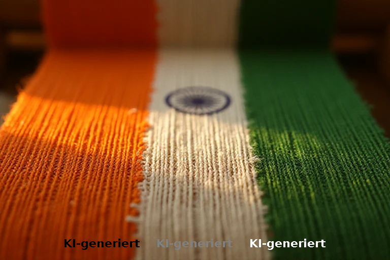 Symbolische Selbstversorgung: Indiens Flaggenproduktion im Zeichen nationaler Unabhängigkeit