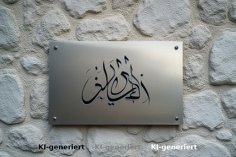 Symbolpolitik in Oberbayern: Neue Tafel für islamisches Freitagsgebet
