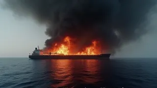 Tanker in der Straße von Hormus getroffen: UKMTO meldet Feuer an Bord
