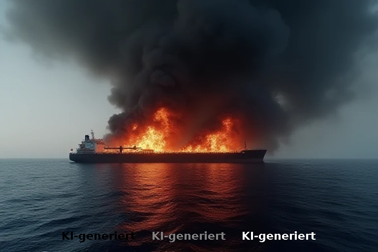 Tanker in der Straße von Hormus getroffen: UKMTO meldet Feuer an Bord