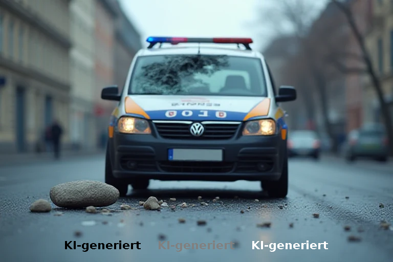 Taxi-Fahrt über 200 Kilometer endet in Bachhagel mit Steinwurf und Ermittlungen
