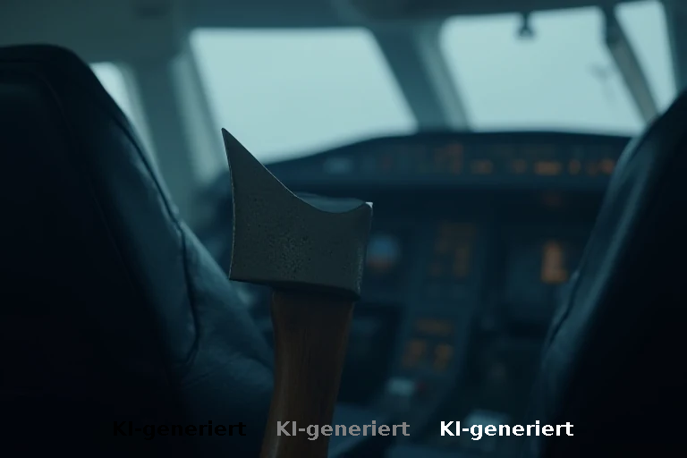 Terror im Cockpit: Co-Pilot attackiert Kapitän mit Axt