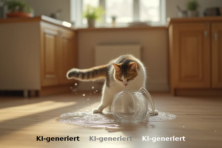 Tierische Katastrophe: Feline Unachtsamkeit löst Wasserschaden in Baden-Baden aus
