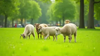 Tierische Pflege statt Rasenmäher: Elmshorn setzt auf Schafe und Ziegen