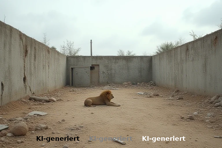 Tierschutz im Kriegsgebiet: Das Leid der Gaza-Zoo-Bewohner und die Rolle des Betreibers