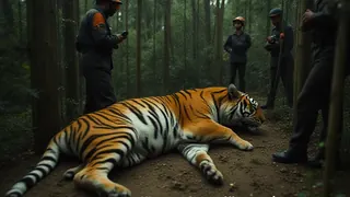 Tigerin in Indonesien gefangen: Konflikt zwischen Artenschutz und menschlicher Sicherheit