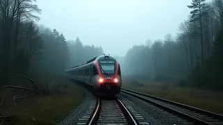 Todesfall bei Sturmschäden: Bahnverkehr in der Lausitz wieder angelaufen