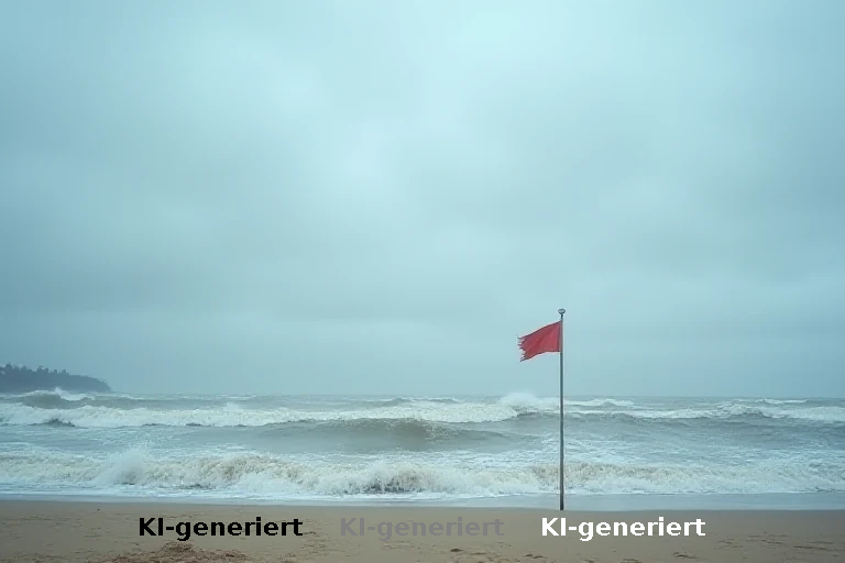 Tödlicher Badeunfall: 64-Jährige verunglückt bei Sturm in polnischer Ostsee