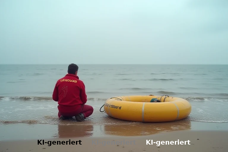Tödlicher Badeunfall: Rettungsschwimmer kämpfen vergeblich um Leben eines jungen Mannes