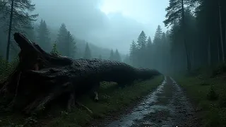 Tödlicher Baumsturz in Georgenthal: Unwetteropfer war mit Kind unterwegs