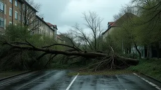 Tödlicher Baumsturz und Chaos: Unwetterlage in Sachsen, Stuttgart und Hamburg