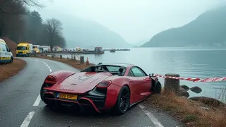 Tödlicher Drehunfall: Reality-Star verliert Kontrolle über Porsche am Lago Maggiore