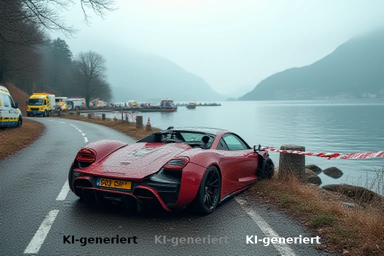Tödlicher Drehunfall: Reality-Star verliert Kontrolle über Porsche am Lago Maggiore