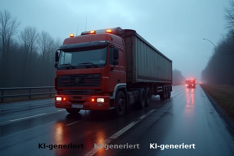 Tödlicher Lkw-Aufprall auf der A61: Polizei ermittelt nach tödlichem Unfall mit Verletztem