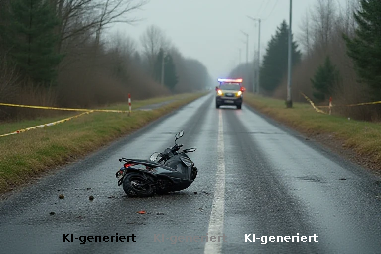 Tödlicher Mopedunfall in Neuwürschnitz: 17-Jähriger verliert Leben bei Kollision