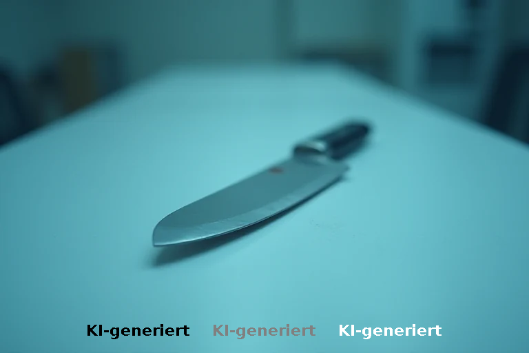 Tödlicher Stich im Affekt: Angeklagter behauptet Blackout bei Messerangriff