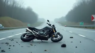 Tödlicher Zusammenstoß auf der B156: Motorradfahrer verliert bei Gruppenfahrt das Leben