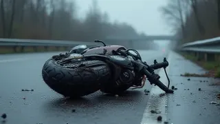 Tödliches Missgeschick auf der L1165: Jugendlicher Motorradfahrer nach Frontalzusammenstoß schwer verletzt