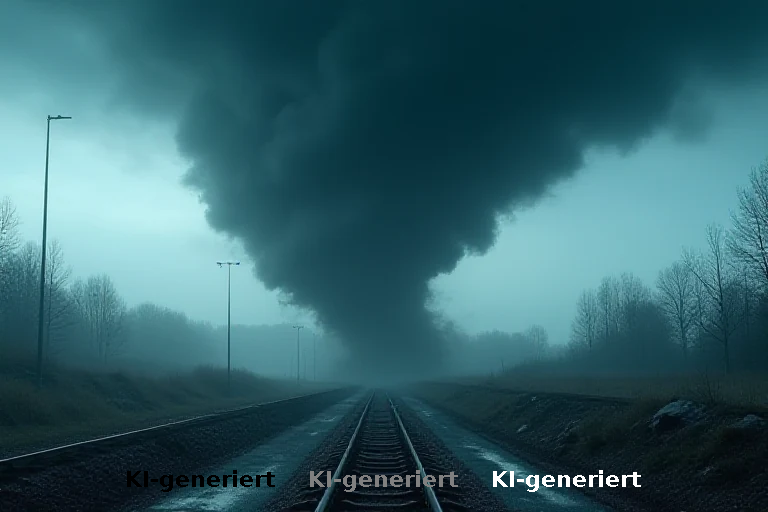 Tornado in Glückstadt: DWD bestätigt Rotationswind, Bahnstrecke lahmgelegt