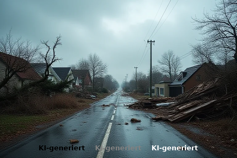 Tornado in Mittelhessen: Zerstörung und die Frage nach der Klimaverantwortung