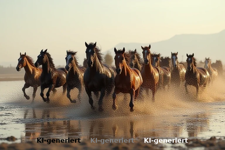 Traditionelle Pferderennen im Watt: Spektakel oder Tierquälerei?