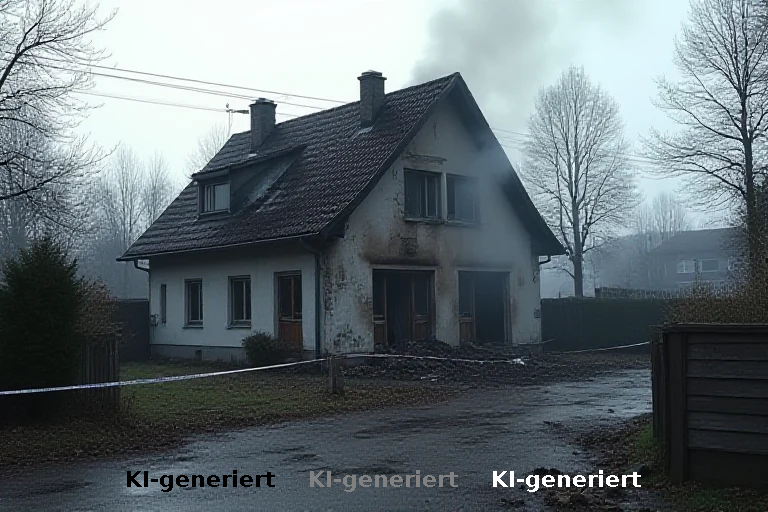 Tragödie in Sachsen-Anhalt: Brand in Einfamilienhaus fordert zwei Todesopfer
