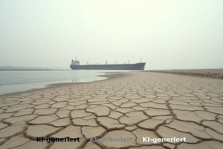 Trockene Adern: Rheinfracht wird zum Luxusgut für Industrie