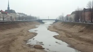 Trockene Wege: Niedrigwasser lähmt Fährverbindungen an Weser und Elbe
