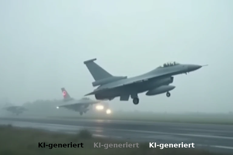 Türkische F-16-Jagdflugzeuge übernehmen NATO-Luftpolizeiaufgabe in Estland