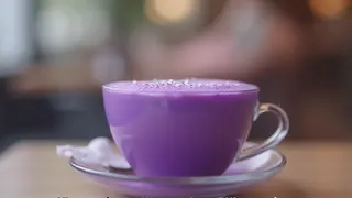 Ube-Latte: Der violette Trend als Zuckerfalle für die Gesundheit