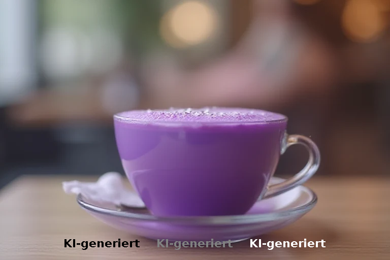 Ube-Latte: Der violette Trend als Zuckerfalle für die Gesundheit