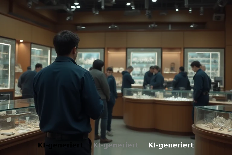 Überfall dauerte nur 77 Sekunden - Schock-Video! Räuber schießen Juwelier nieder