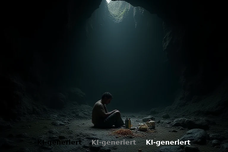 Überlebenswunder in der Dunkelheit: Fischer überlebt zwei Wochen in Höhle