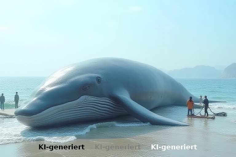 Umstrittener Walfang: Wal mit frischem Gemüse, Ofenkartoffeln und Pfeffersauce