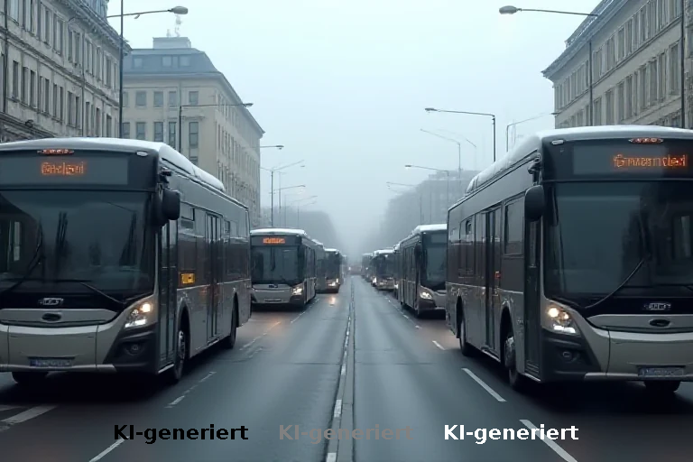 Umweltverband kritisiert: Dieselbusse dominieren weiterhin das Stadtbild