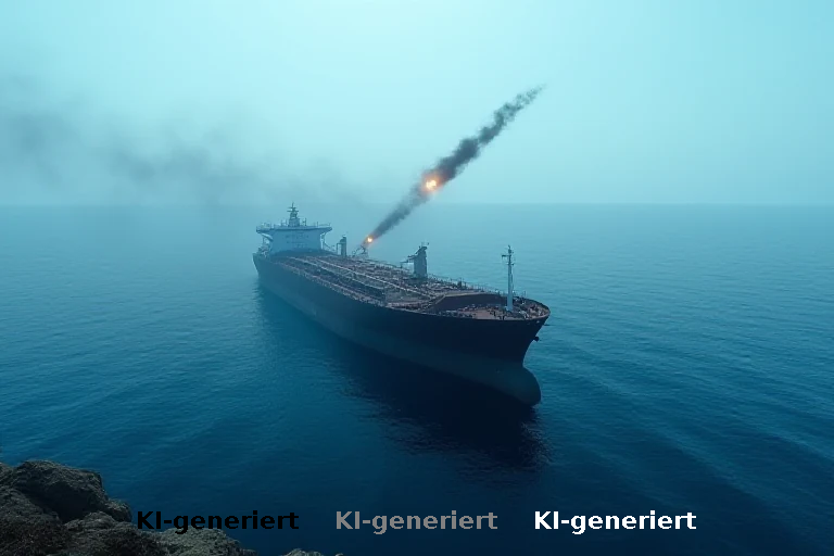 Unbekanntes Geschoss trifft Tanker in der Straße von Hormus