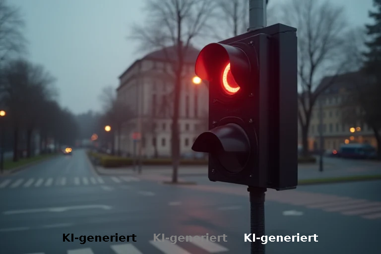Unfall durch Rotlichtverstoß: Sachschaden und Unsicherheiten bei der Haftung