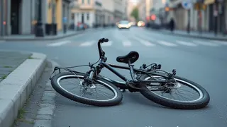 Unfall in Gersthofen: Radfahrerin stürzt nach Kollision mit Bordsteinkante