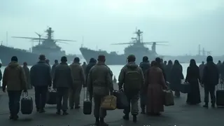 Unsicherheit für Evakuierte: US-Marinesoldaten und Familien in der Schwebe