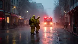 Unwetterchaos in Augsburg: Feuerwehr im Dauereinsatz gegen Sturm und Starkregen