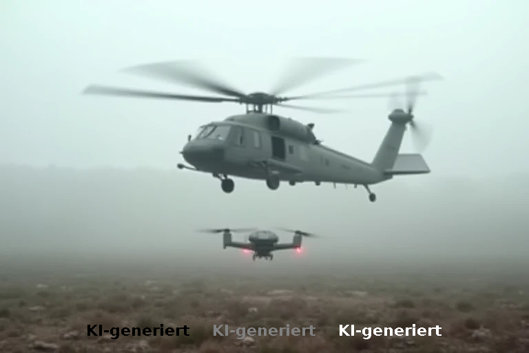 US-Armee testet autonome Drohnenangriffe von Hubschraubern aus