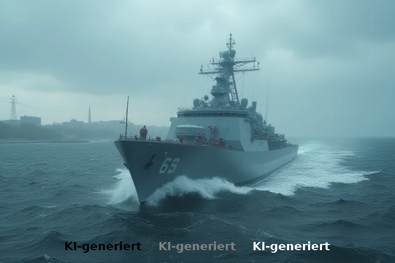 US-Kriegsschiff kehrt heim, während Deutschland und USA mit Sturmschäden kämpfen